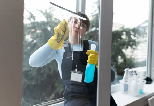 Nettoyage de vitres intérieures et extérieures à Montbeugny